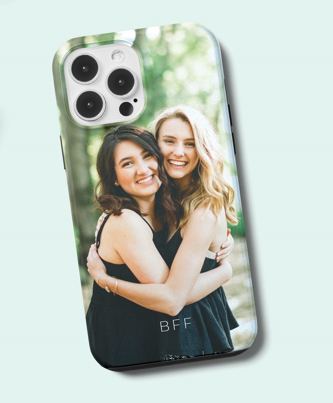 custom iphone case with photo of best friends