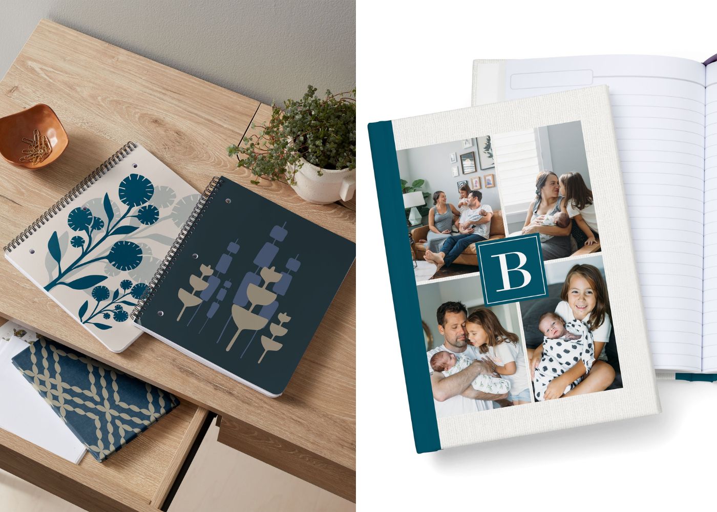 Custom diy journal and notebook