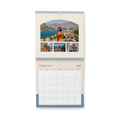 2025 photo wall calendar