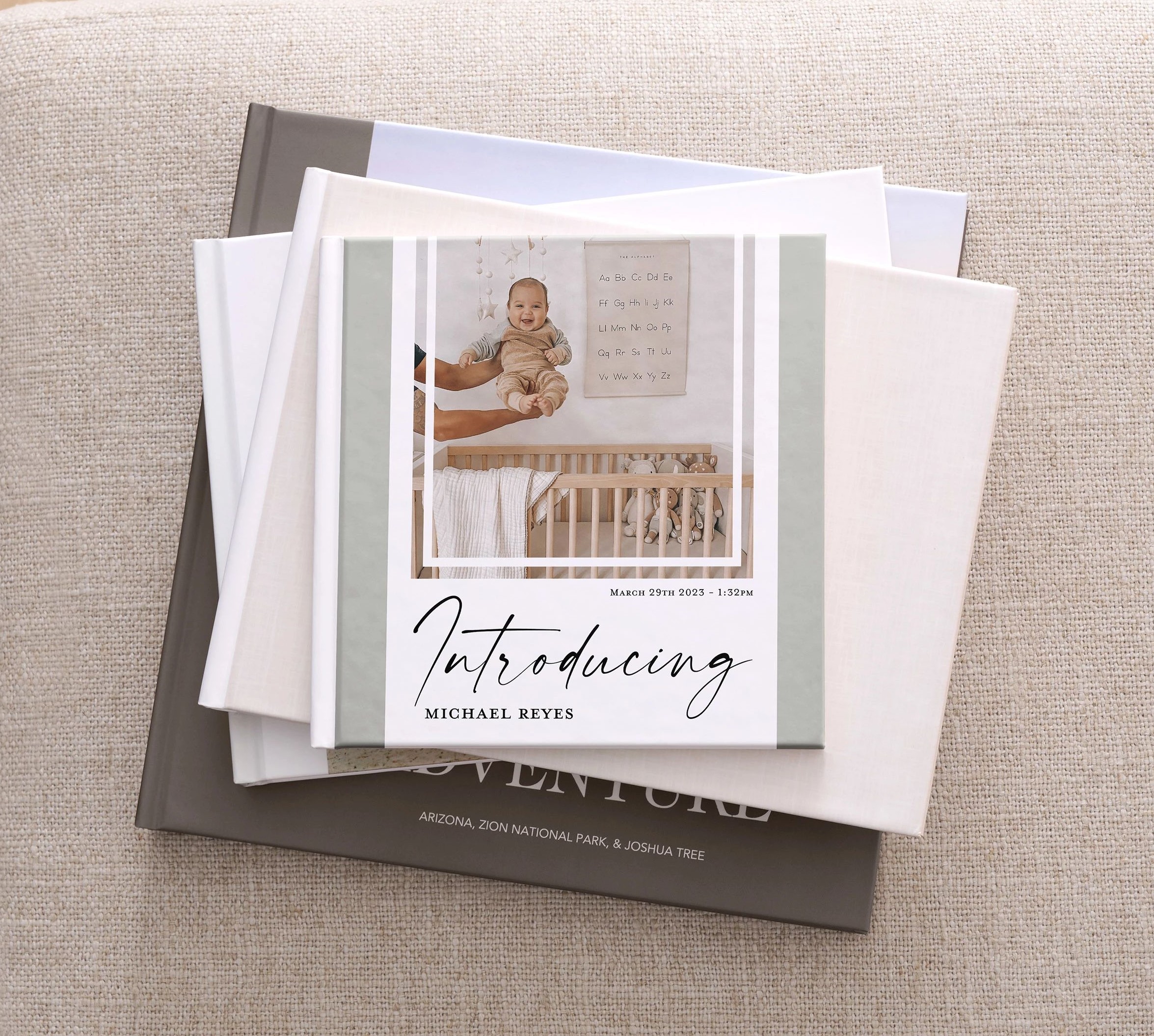 introducing baby photo album
