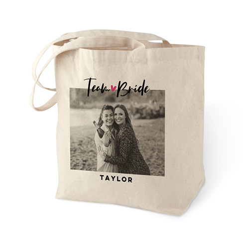 team bride tote bag