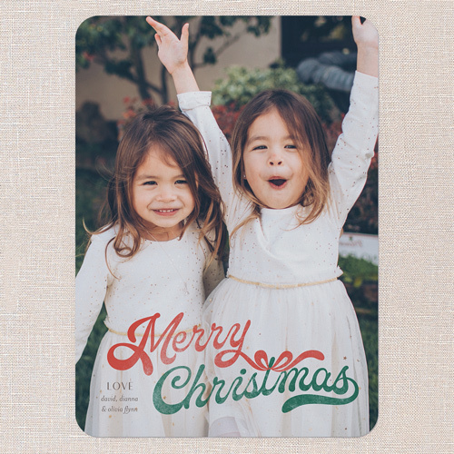 full photo christmas card